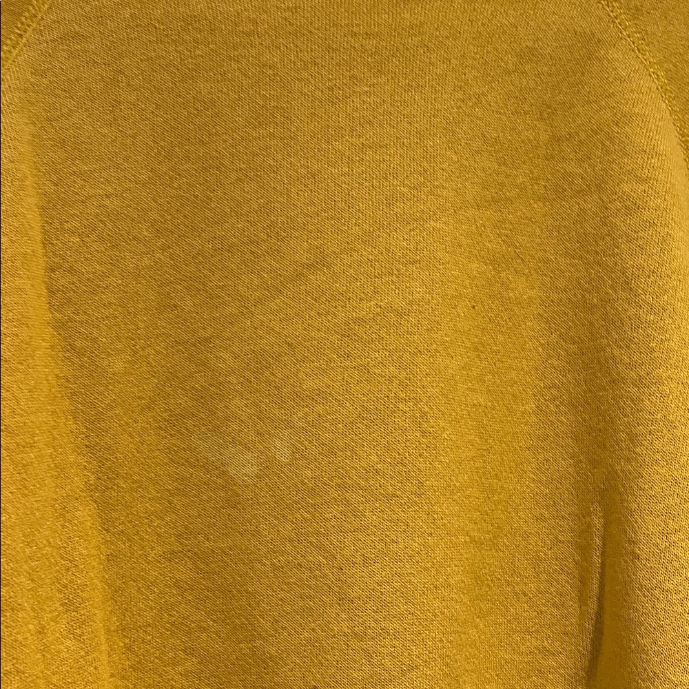 Vintage Rebel Yell Mustard Graphic Crew Neck Sweater - Picture 8 of 9